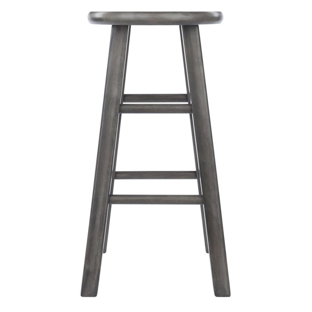Winsome Ivy Square Leg Counter Stool, Classic Backless Bar Chairs for Kitchen & Dining Room Seating, Timeless Essential Furniture for Home, Dorm, Apartments - Image 5