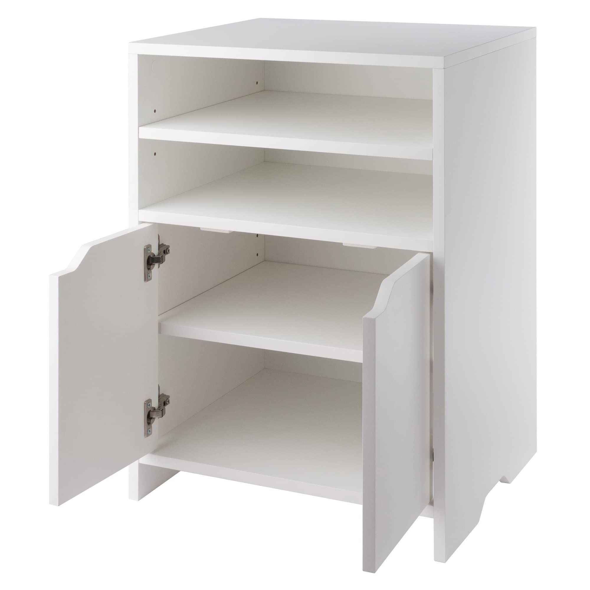 Winsome Nova Storage Cabinet, Stylish & Functional Home Storage Cabinet for Filing, Kitchen Organization, Moveable Furniture for Office, Dorms, Apartments - Image 4