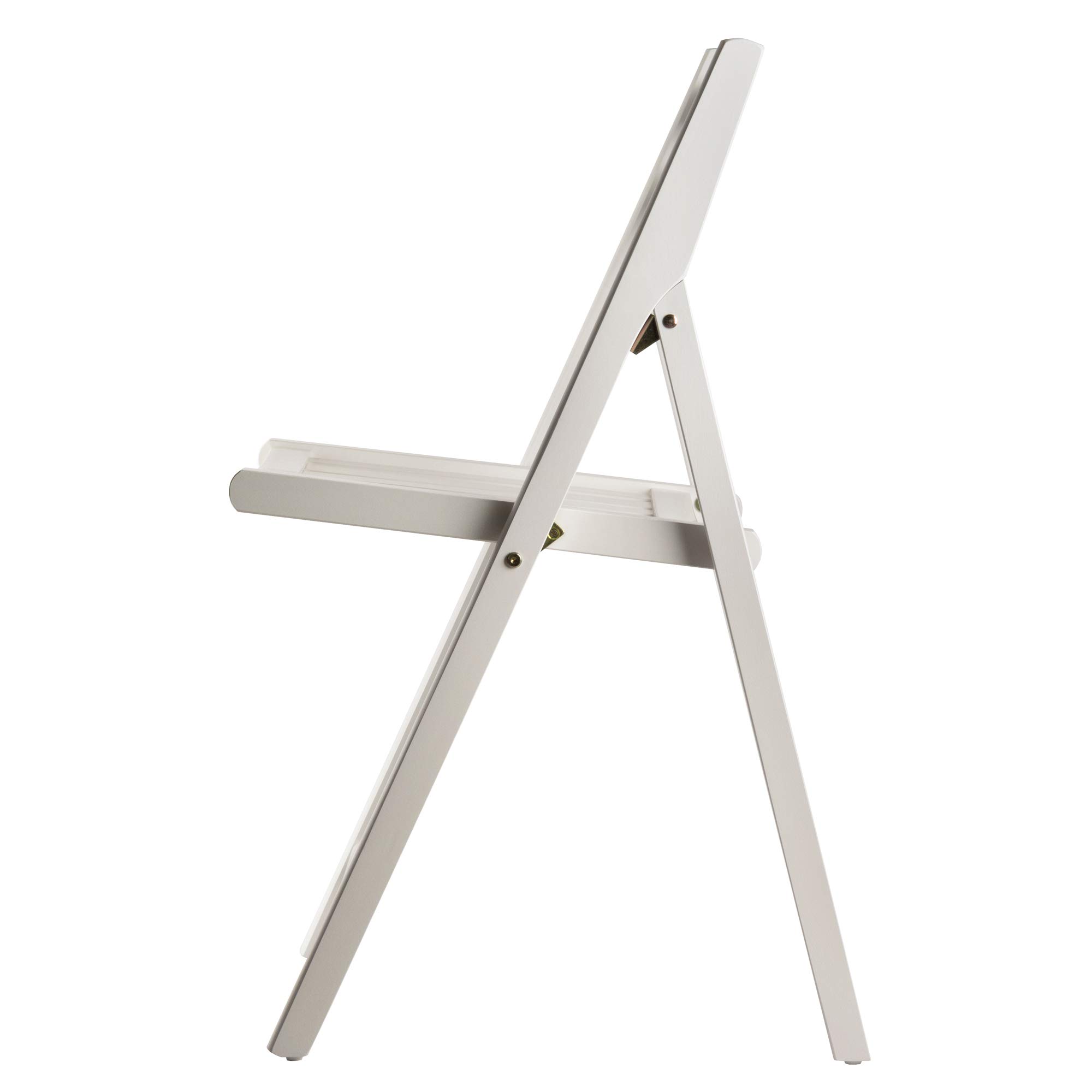 Winsome Robin Folding Set White Chair, Medium, 4-PC - Image 3