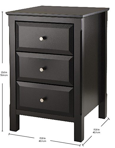 Winsome Timmy Accent Table, Black (20315) - Image 3