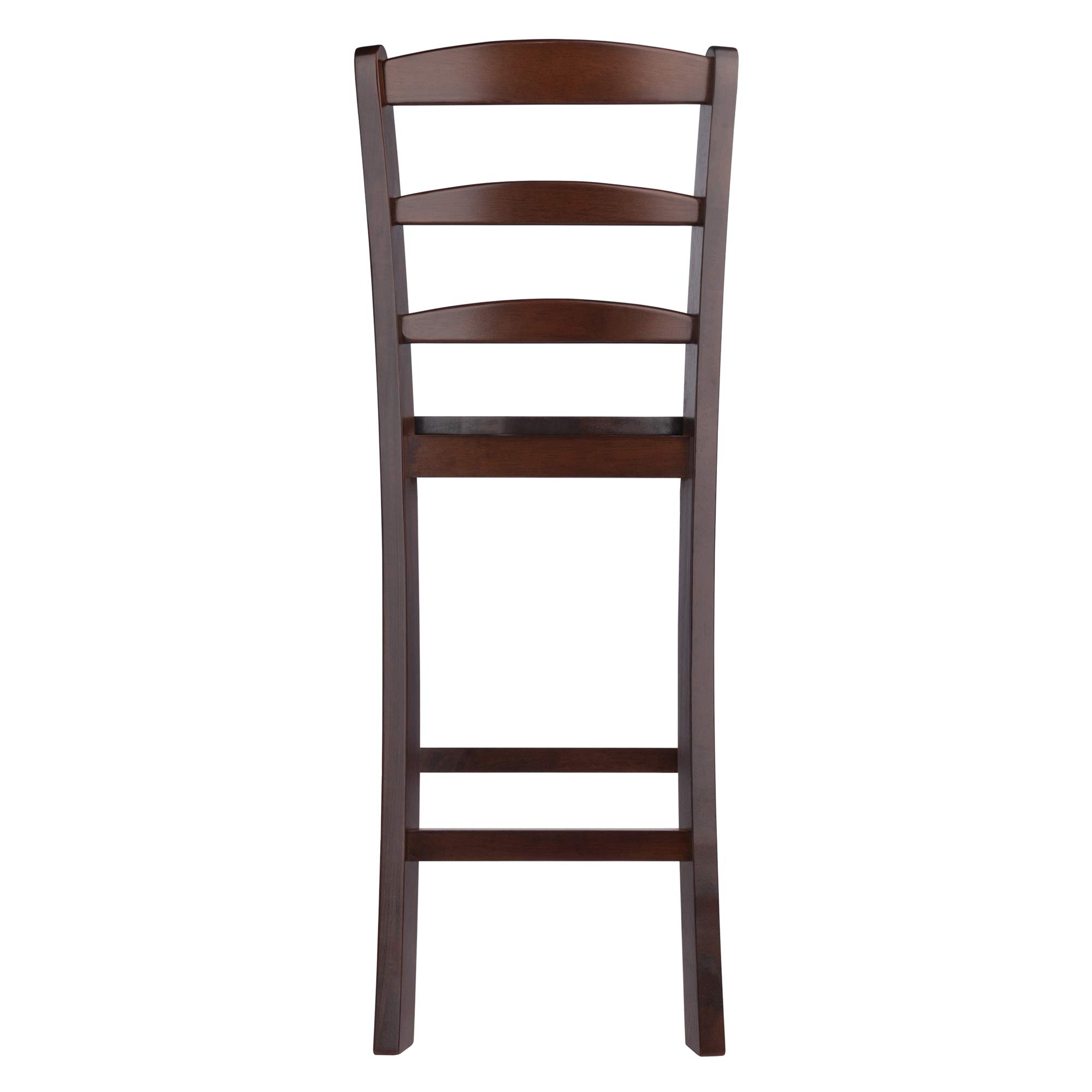 Winsome Wood Albany 3-Pc Set High Table w/Ladder Back Counter Stools - Image 11