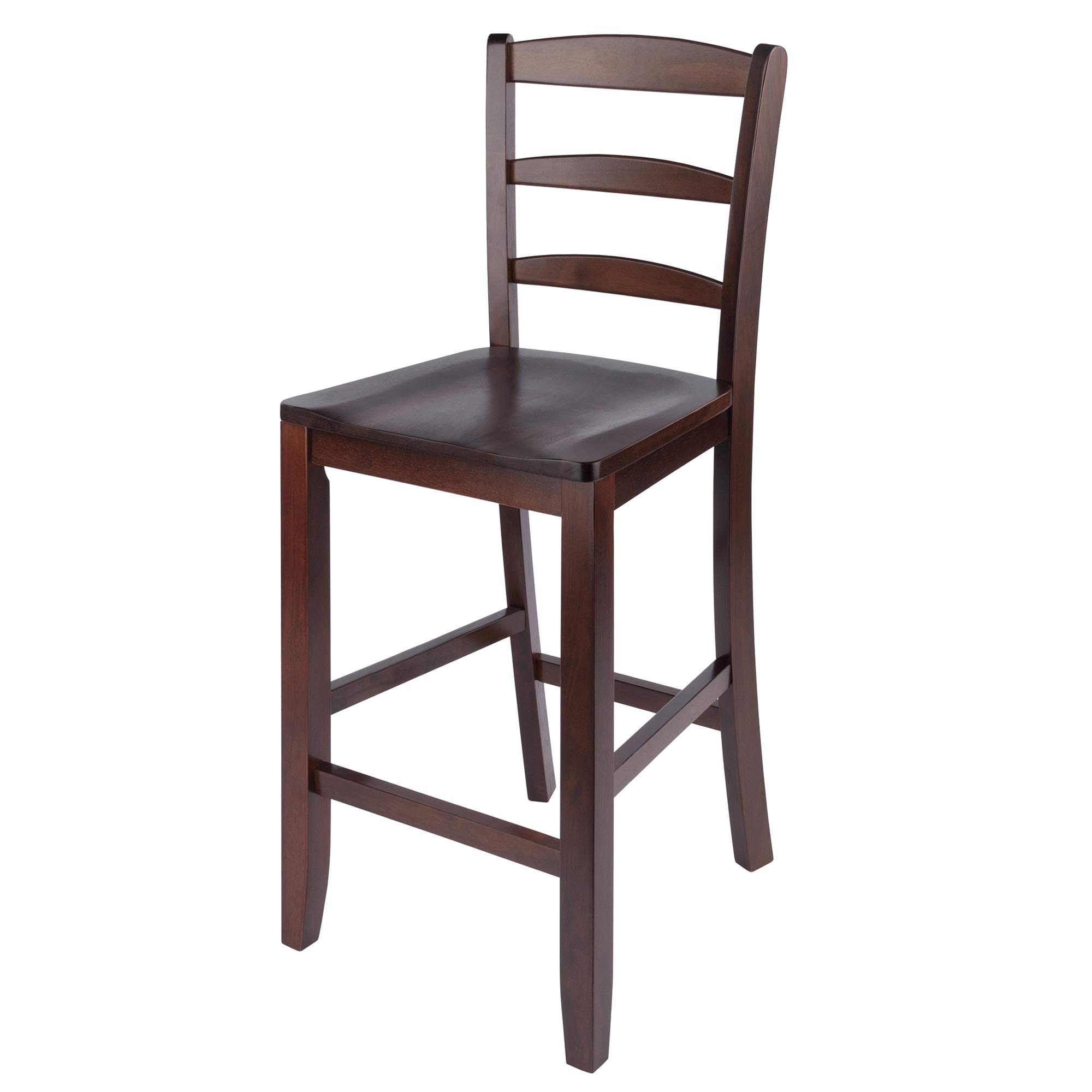 Winsome Wood Albany 3-Pc Set High Table w/Ladder Back Counter Stools - Image 12