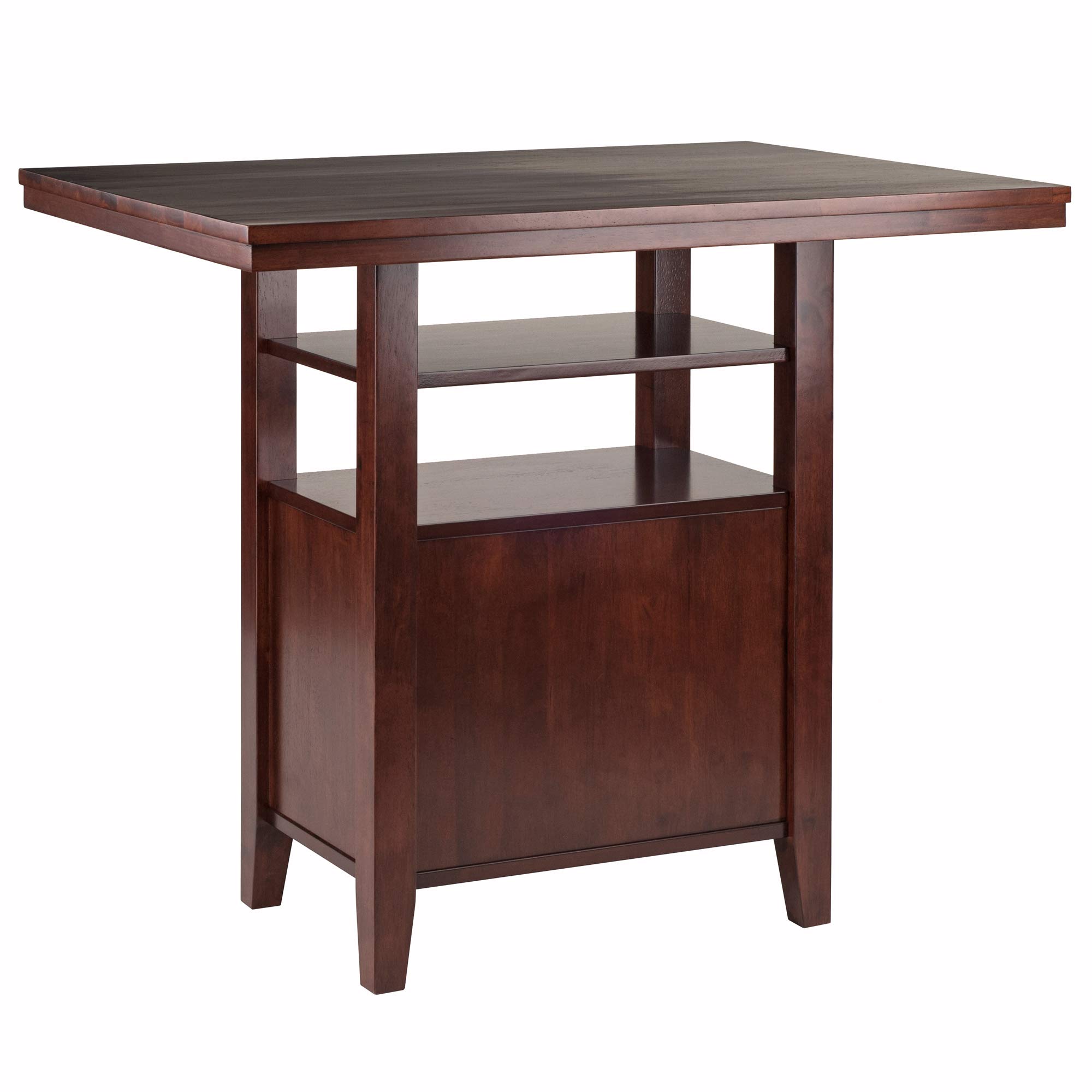 Winsome Wood Albany 3-Pc Set High Table w/Ladder Back Counter Stools - Image 6