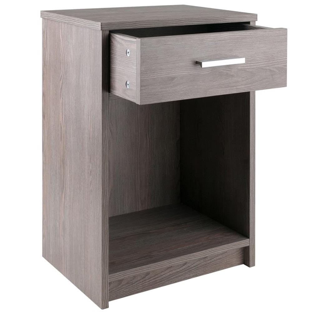 Winsome Wood Rennick Accent Table, Ash Gray, 15.75 x 12.48 x 23.62 - Image 7